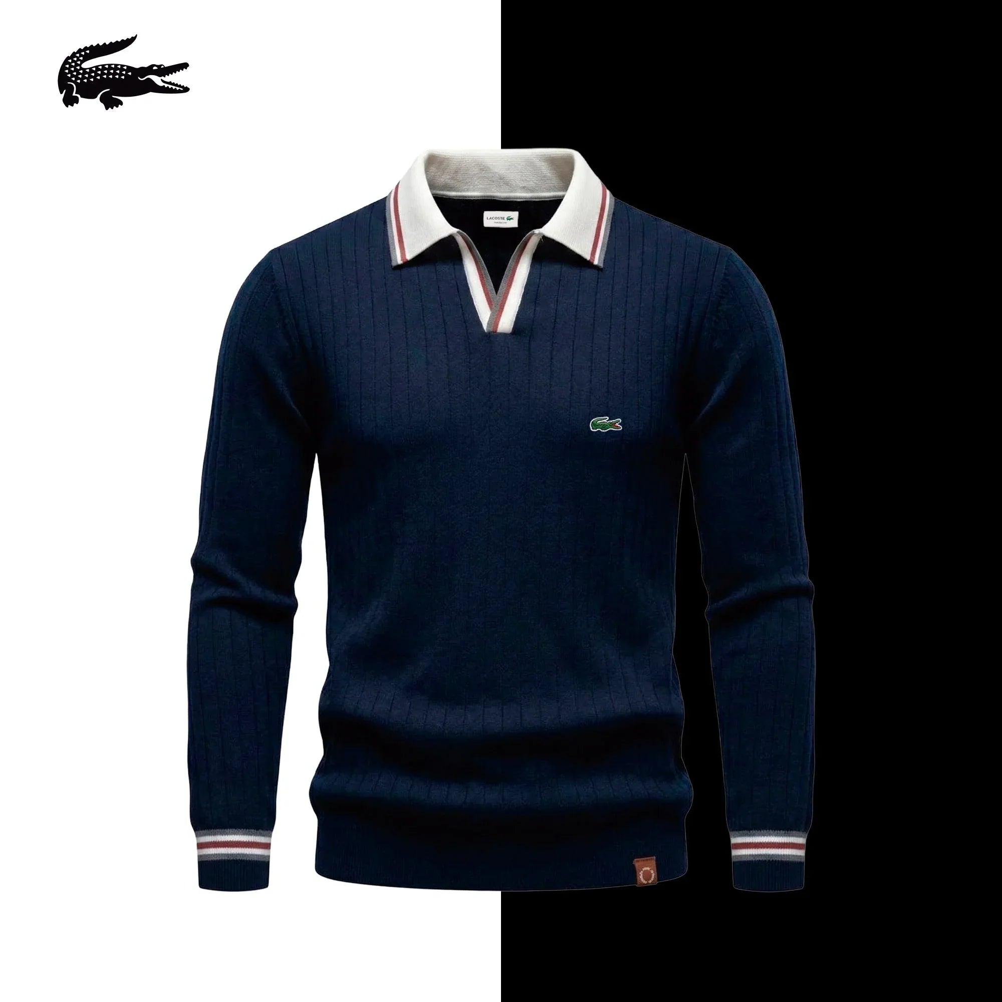 Lacoste Knitted Polo Sweater