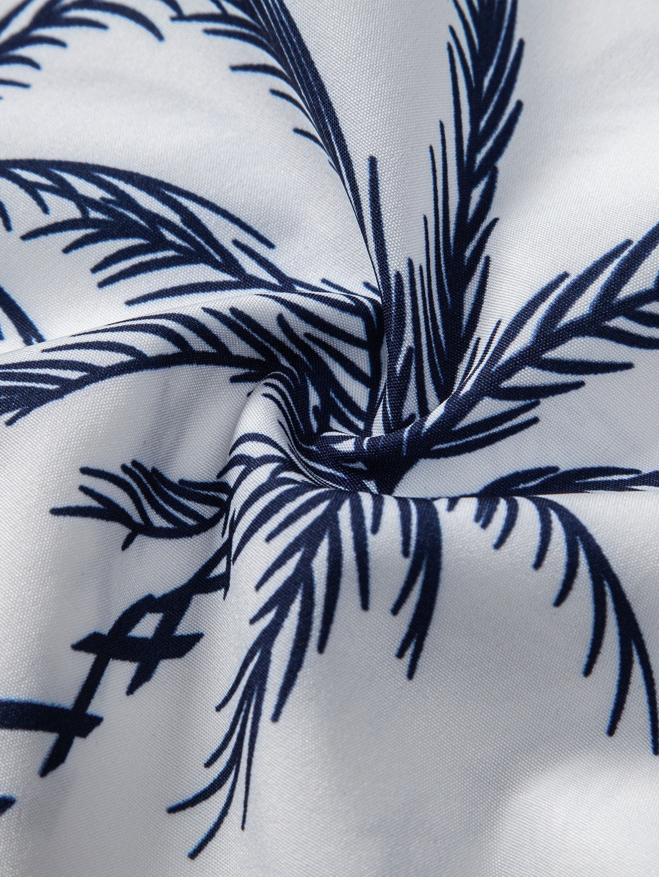 Ilha Sailing Print Button Up Shirt & Vertical Striped String Swims
