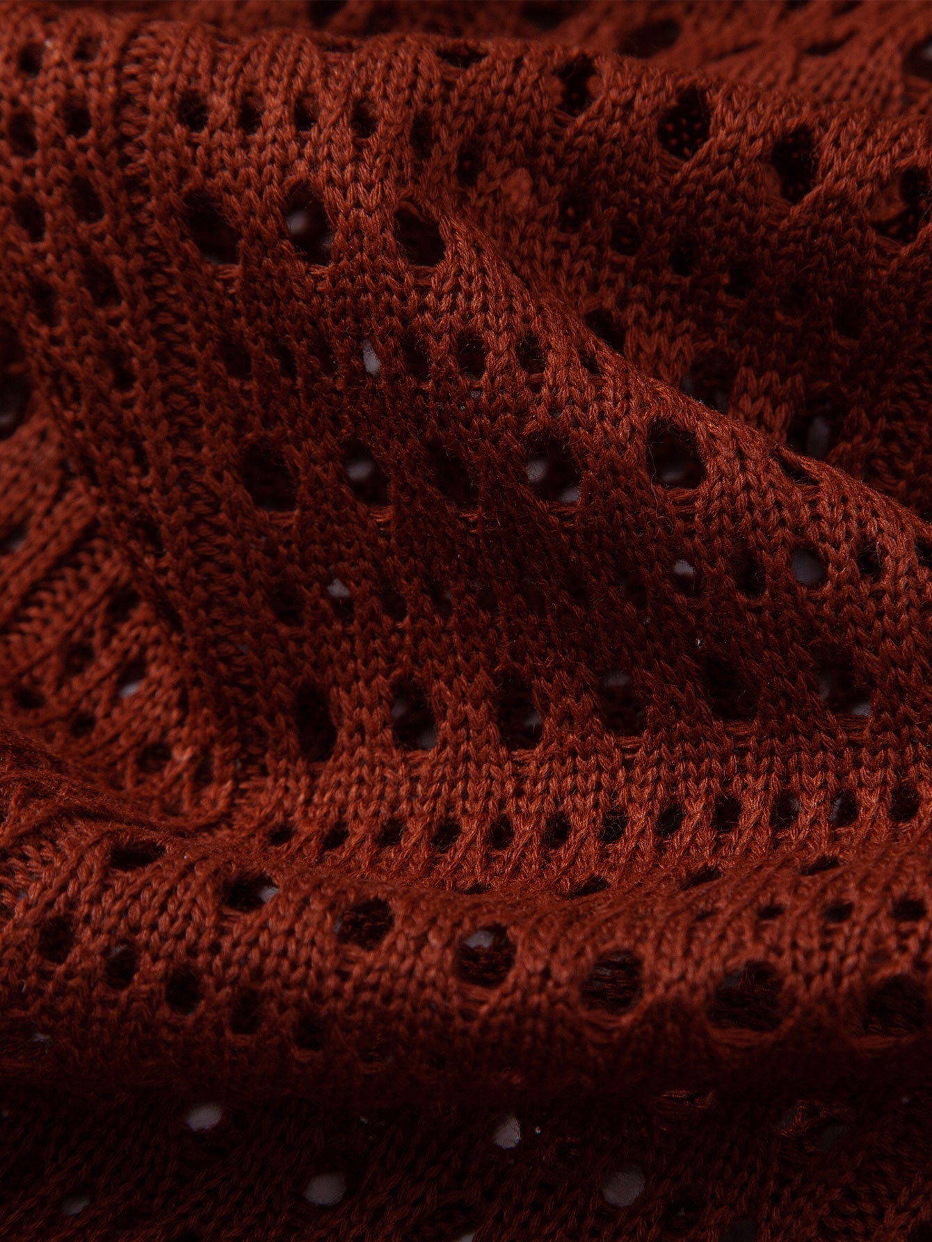 Crochet V Neck Polo Shirt & Crinkle Textured Drawstring 5" Shorts