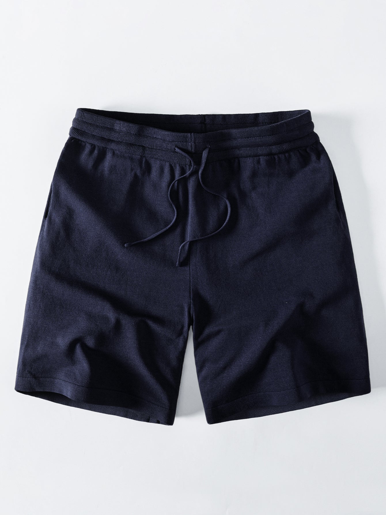 Basic Knit Polo & Knit Shorts